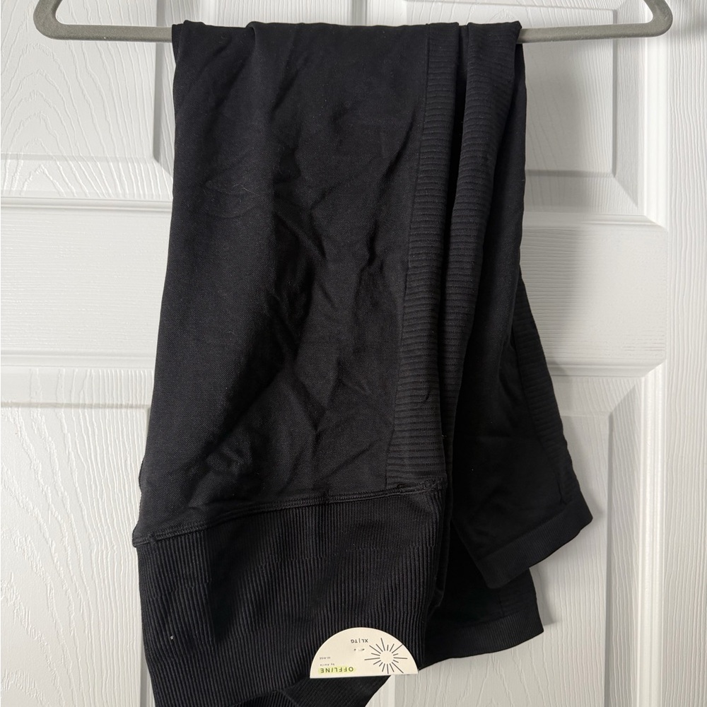Aerie Black Leggings - 7/8 length